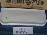 Kohler K3244 Toilet Tank Lid K-3244 White Dated In 1949 10D. Fixed Price $79.00.