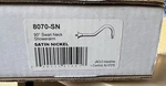 Jaclo 8070-SN 13" 90 Degree Swan Neck Wall Mount Shower Arm Goose. Fixed Price $49.95.