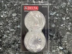 Delta Clear Bathroom Faucet Handle RP23498 New. Fixed Price $29.88.
