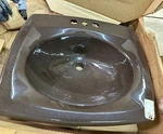 Kohler Castelle K-2924-24 21 19 Self-rimming Bathroom Sink, Expresso. Fixed Price $499.00.