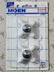 Vintage Moen 97587 Porcelain/chrome Replacement Small Cross Handle Knob Nos New. Fixed Price $49.99.