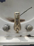 Vintage Delta Deltique Brass Lavatory Faucet 802 Nos Very Rare. Fixed Price $150.00.