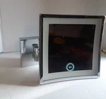 Remcraft Double Arm Wall Mirror W/ Lighting Echo E22-LED-HW-CHR Baci * Read. Fixed Price $299.99.