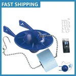 Blue Toilet Flapper With Float - Kohler GP85160, Compatible 1.6 Gpf Models. Fixed Price $17.09.