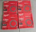 Milwaukee 48-53-2572-AND 2571--2573--2574...DRAIN Snake. Fixed Price $199.99.