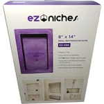 Ez Niches 8 In. X 14 Small Rectangular Shower Purple. Fixed Price $39.99.