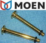 2 New Moen Polished Brass Small Lever Handle Insert Monticello Kitchen Porcelain. Fixed Price $17.49.
