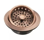 Westbrass 3-1/2 Post Basket Strainer Antique Copper R214-11. Fixed Price $50.00.