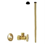 Westbrass Corrugated Supply Kit With Round Handle, 5/8" Od X 3/8" 12". Fixed Price $30.00.