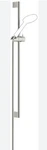 Dornbracht 26413979-08 Slidebar Set Handshower Not Included Platinum. Fixed Price $125.00.