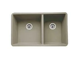 Blanco Precis Silgranit 60/40 Double Bowl Undermount Kitchen Sink -truffle. Fixed Price $591.85.