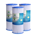 Cfs 10 4.5 Pleated High Flow Water Filter Cartridges Compatible HDX4PF4. Fixed Price $61.55.