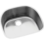 Elkay Lustertone ELUH211810 Undermount Stainless Steel 24 In. Single Bowl Sink. Fixed Price $349.99.