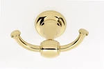 Alno A6684-PB Royale Bath Double Robe Hook Polished Brass. Fixed Price $87.96.