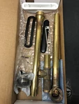 Kohler K-7271-BL Matte Black Toe-tap Tub Drain Kit With Brass Overflow. Fixed Price $117.99.