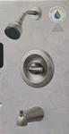 Delta Foundations B114915C-SS Shower & Bath Faucet Brushed Nickel With Valve. Fixed Price $58.95.