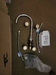 Rubbermaid 750353 Venetian 5.5" Auto Faucet Single Hole Kit 4. Fixed Price $675.49.