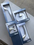 Kohler Maxton Brushed Nickel Bathroom Set 24 Towel Bar Ring Hook Paper Holder.. Fixed Price $49.99.