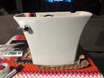 Kohler Highline Arc Toilet Tank Only White New F78275-CS-0(2). Fixed Price $69.87.