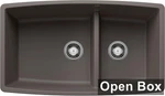 Blanco 443125 - Performa Silgranit 60/40 Double Bowl Kitchen Sink, Volcano Gray. Fixed Price $351.15.