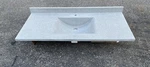 New Swanstone CV-2249 Contour Vanity Top Gray Granite Solid Color X. Fixed Price $386.99.