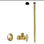 Westbrass Corrugated Supply Kit With Round Handle, 5/8" Od X 3/8" 12". Fixed Price $22.00.