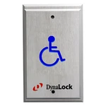 Dynalock 6735 Handicapped Push Plate Ctokt. Fixed Price $67.00.