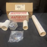 Bath Waste Sch. 40 R-0373 1-HOLE Plate, Chrome, Pvc Rapid Fit TS-12. Fixed Price $18.74.