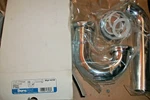 Durapro 162108 1-1/2" 17 Gauge Brass P-trap Satin Finish. Fixed Price $25.00.