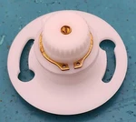 New Rohl 2303-0347 Escutcheon Hub Assembly With Extra Ring Intermediate Handle. Fixed Price $27.99.