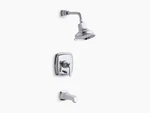 Kohler Margaux Tub And Shower Trim Package K-T16233-4-CP Polished Chrome. Fixed Price $249.95.