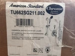 American Standard Commercial Shower System Kit Chrome W/grab Bar TU662SG211.002. Fixed Price $119.70.