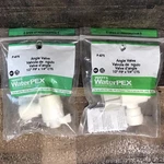 Watts P-675 Quick Connect Angle Shut-off Valve 1/2"FIP X 1/4" Cts *lot (2). Fixed Price $19.95.