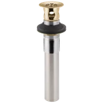 Delta RP6346CZ Grid Strainer W/ Overflow - Vessel Bathroom Champagne Bronze. Fixed Price $103.19.