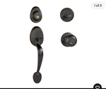 Dynasty Colorado Front Door Handleset/aged Oil Rubbed Bronze/sierra Knob. Fixed Price $27.00.