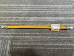 (qty 5) Easyflex EFGC-012-YE-1010-24, 24" Yellow Coated Gas Appliance Connector. Fixed Price $59.47.