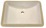 White Porcelain Undermount Lavatory Sink - Model U1611W Mr Direct. Fixed Price $22.50.