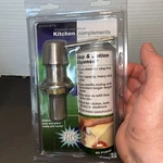 Exquisite Kitchen Soap & Lotion Dispenser Stainless Steel 551 P1200SS Top Fill. Fixed Price $29.99.