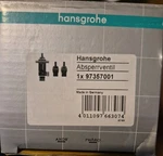 Hansgrohe Shut-off Valve 1X97357001. Please See Photos. Fixed Price $50.00.
