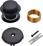 Wellup Drain Black Tip Toe Bathtub Conversion Kit Assembly. Fixed Price $24.99.