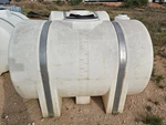 535 Gallon Norwesco White Elliptical Leg Tank Storage, Trailer Mount, Power Wash. Fixed Price $700.00.