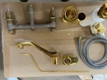 Kohler 6962-AU Alterna Widespread Lavatory Shampoo Faucet Polished Gold *parts. Fixed Price $1999.99.
