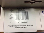 Grohe 28398R00 Movario 36" Shower Bar, Polished Brass 197166. Fixed Price $93.00.