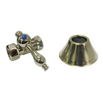Barclay 5102-PN Decorative Stops 1/2" Polished Nickel Bath Supply Compression. Fixed Price $123.41.