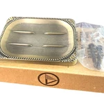 Vtg Portafino Metal Soap Holder Perma-bilt 8436-47-2 Nos Antique Brass Usa Nib. Fixed Price $28.99.