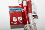 Five Pack Ace Reinforced Pvc Faucet Connector 3/8" Comp X 1/2" Fip 9". Fixed Price $7.99.