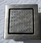 Kohler K-8002-BN Watertile Square Body Spray, Vibrant Brushed Nickel. Fixed Price $299.00.