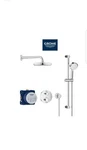 Grohe 34 745 Grohtherm Thermostatic Shower System - Chrome. Fixed Price $800.00.