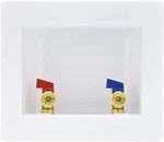 1/2 Inch Cpvc Connection, White Center Drain Washing Machine Outlet Box, 60249. Fixed Price $50.95.