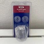 Brass Craft Tub/shower Handle (universal Fit With Adaptor) Short/deep Broach. Fixed Price $8.00.